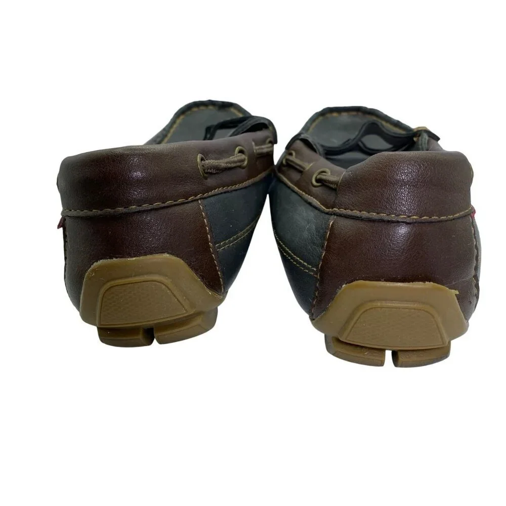 Levi's Comfort Shoes Loafer‎ Boat Shoes Men’s Forest Green Brown Size 9